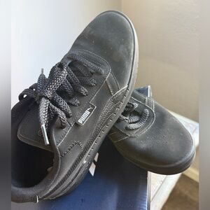 Puma Men's Charcoal Black Sneakers